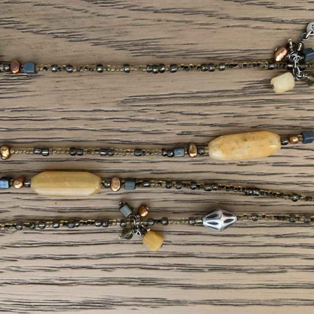 Silpada N1928 Necklace 60" Long Serpentine Boho Necklace - Picture 2 of 8